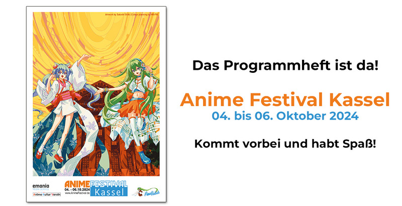 Programmheft - Anime Festival Kassel 2024 - online!